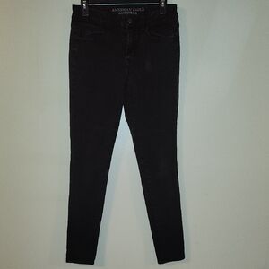 American Eagle Outfitters Women's Black Jeans Rocker/goth/punk/y2k